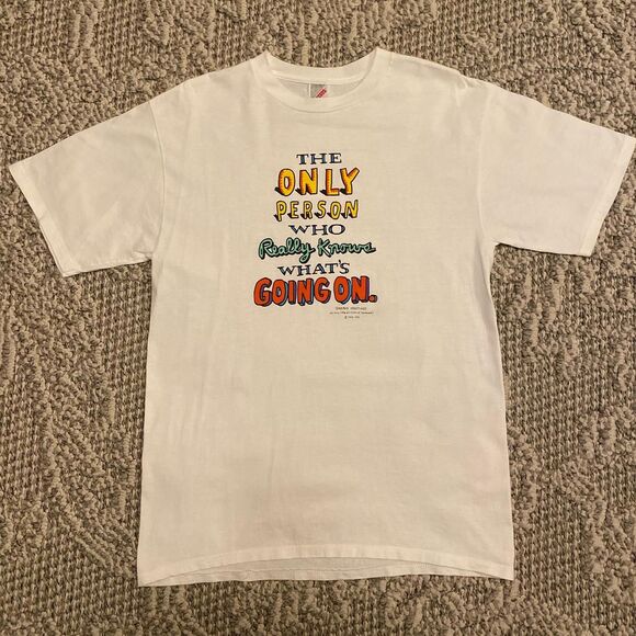 1990s "The Only Person Who Really Knows What's Going On" tee - Picture 2 of 5